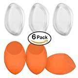 Silicone Makeup Sponge,ESARORA 6Piece Makeup Sponge Set Including 3 Silicone Makeup Applicator3 Beauty Sponge BlenderBest Silisponge Cosmetic Beauty Tools Set Silicone Makeup Sponge,ESARORA 6Piece Makeup Sponge Set Including 3 Silicone Makeup Applicator3 Beauty Sponge BlenderBest Silisponge Cosmetic Beauty Tools Set