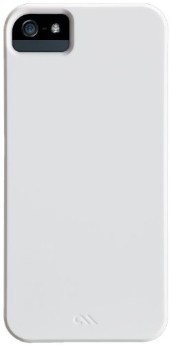 Case-Mate Barely There Cases for iPhone 5/5S - Retail Packaging - Glossy White
