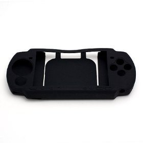 Gen-Soft-Rubber-Jelly-Silicone-Skin-Cover-Case-for-Sony-PSP-3000-Black