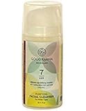 Lux 7 Facial Cleanser by Good Karma Skincare for All Skin Types - Dry, Oily, Sensitive & Combination, Gluten Free, Vegan
