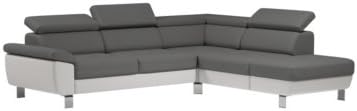 Angle Réversible William Ii Pu Blancgris Amazonfr