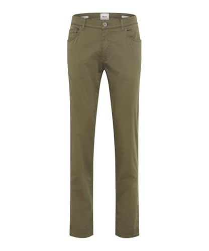 BRAX Ultralight Delicate Lightness Pantaloni, 32 Verde Oliva, 42W x 32L Uomo