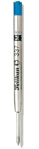 Pelikan 337 F – Lote de 5 recambios para bolígrafo Standard International color azul, 915421