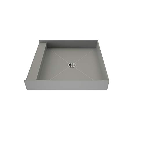 Tile Redi USA B3232C-SCRDPVZ Redi Base Shower Pan, 32" W x 32" D, Polished Chrome - Thumbnail 4