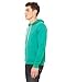 Bella & Canvas Men's 3739 Unisex Poly-Cotton Fleece Full-Zip Hoodie