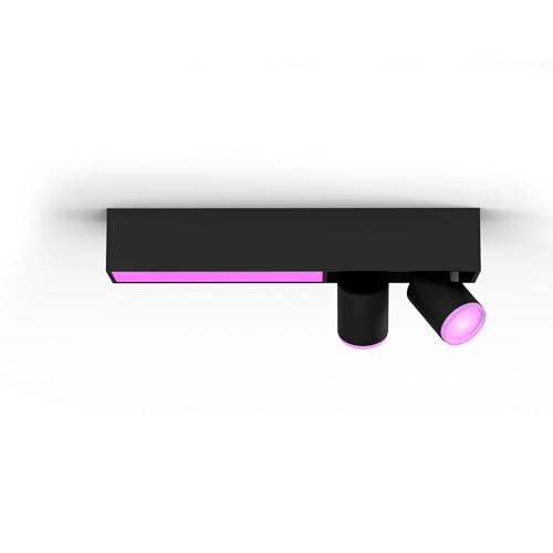 Philips Hue Centris 2er Spotleuchte, Innenbeleuchtung, Schwarz