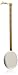ALINCAS Kingsley Lotion Applicator On Wood Handle,Pack of Single