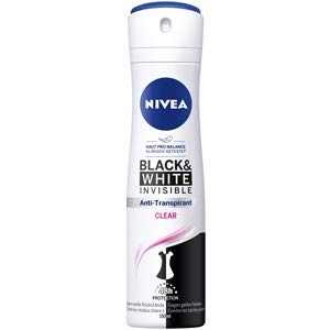 Nivea Deodorant Spray Invisible for Black, 150 ml