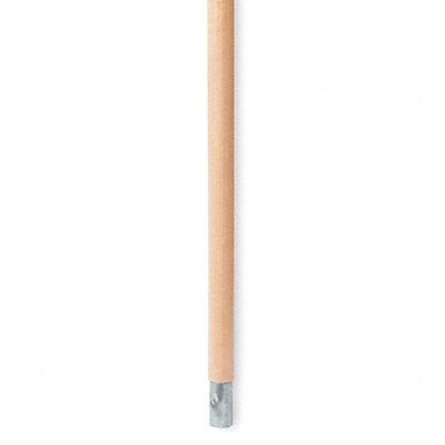Tough Guy 1TZA6 Mop Handle, Screw On Type, 60 In, Wood