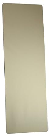 Mungai Mirrors Spiegel, Acryl Rechteck Acryl Spiegel, Kunststoff, Silber, 120 x 30 cm