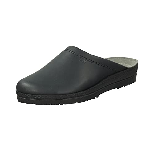 Rohde Herren, Männer, Pantoletten, Hausschuhe,Hauschuhe,Schlupfschuhe,schluepfschuhe,Slipper,Slides,Slip-ons,Mules,Clogs,Espresso,41 EU / 7.5 UK