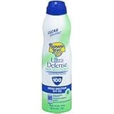 Banana Boat Ultra Defense Max Skin Protect Continuous Spray Sunscreen, SPF 100, 6 fl oz