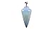 Opalite Smooth Healing Pendulum. Good for Reiki and Crystal Healing.