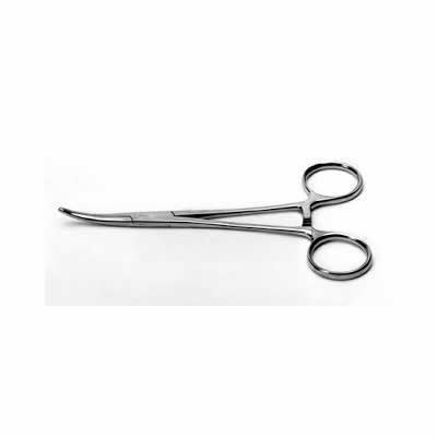 Curved Kelly Style 6 1/4"" Hemostat MPTH343