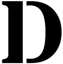 11x14 Large Letter Stencil from 4 Ply Mat Board-Stardos Font-LetterD