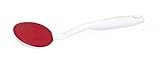 Mrs. Fields Cookie Turner Spatula, Red/White, Metallic