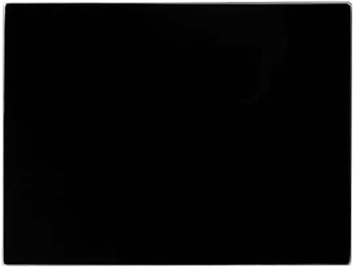 Acense Large Glass Cutting Board 60x52cm with Non Slip Feet Worktop Saver