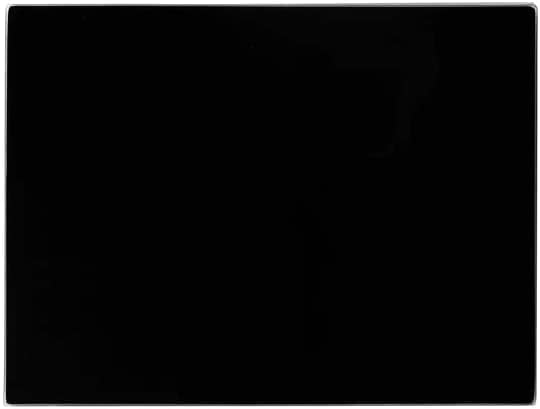 Acense Large Glass Cutting Board 60x52cm with Non Slip Feet Worktop Saver
