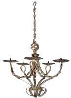 Twisted Wire Chandelier