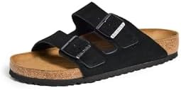 Amazon.com | Birkenstock Arizona Soft Footbed Black Suede  display picture 1