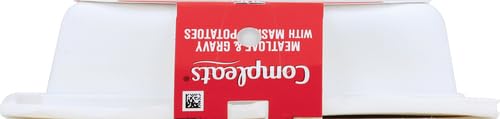 HORMEL COMPLEATS MEATLOAF & GRAVY WITH MASHED POTATOES, 9 OUNCE