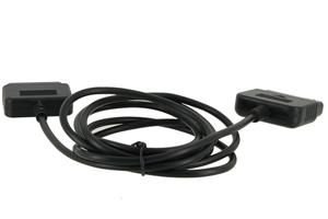 Controller Extension Cable Compatible For Wired PlayStation 2 PS2 [2 Pack] 6 Feet – 1.8m By EVORETRO - Thumbnail 2