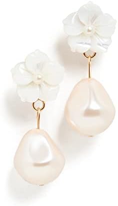 Amazon.com: Jennifer Behr Women's Estee Earrings, Crystal, Clear