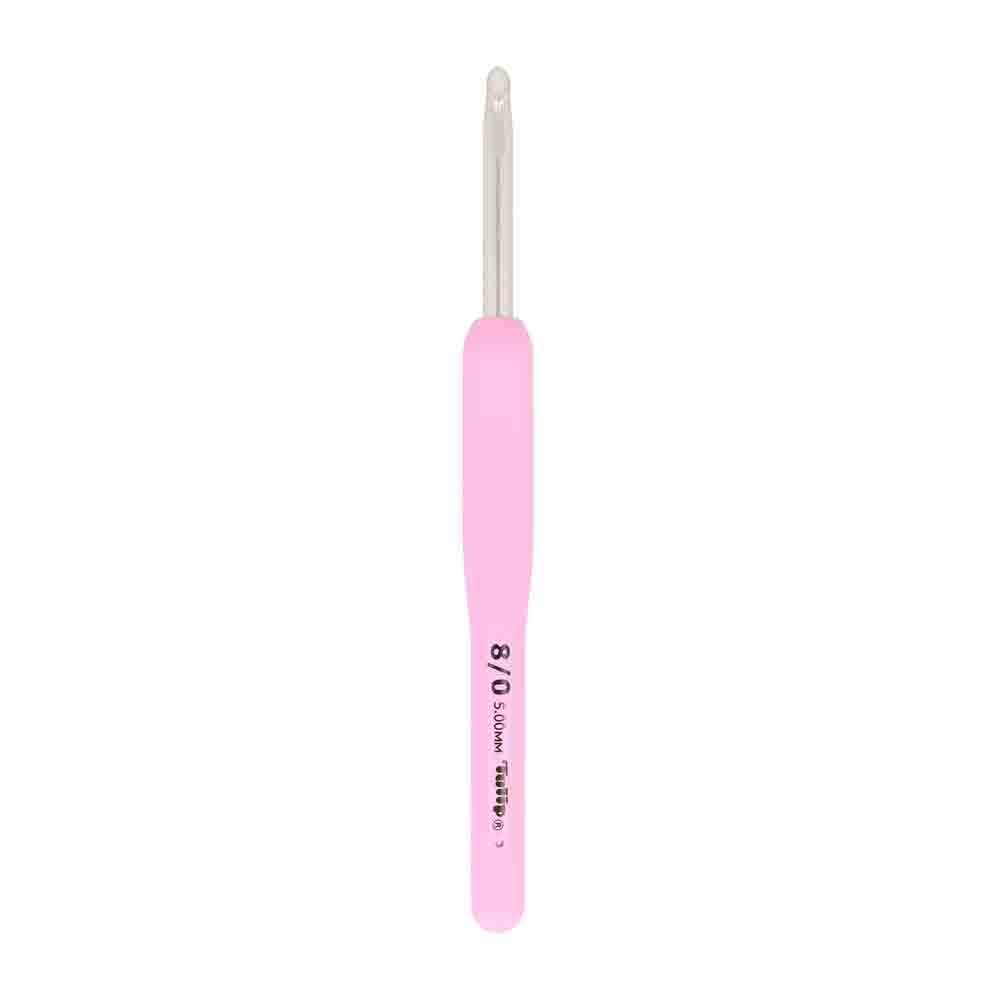 Tulip Etimo Rose Crochet Hook 5.0 mm with Soft Grip - 1 piece — image 1