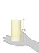 CANDLE CHOICE Real Wax Battery Operated Flameless Candles with Remote Automatic Daily Cycle Timer Realistic Flickering Electric LED Pillars Wedding Party Holiday Decorations 3 PCS Rustic Texture Ivory