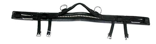 D.A. Brand Black Nylon Shetland Pony Driving Harness w/Silver Spots Horse Tack - Thumbnail 3