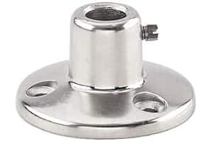 Cole-Parmer Lab Frame Foot, Nickel-Plated Zinc, 0 to 0.5" Dia Rod s