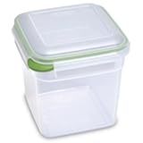 Sterilite 04341403 12.6 Cup Clear Ultra+latch Square Container
