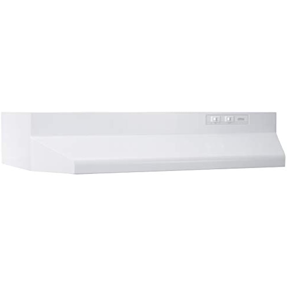 BroanNuTone 404201 Convertible Range Hood Insert Incandescent Light