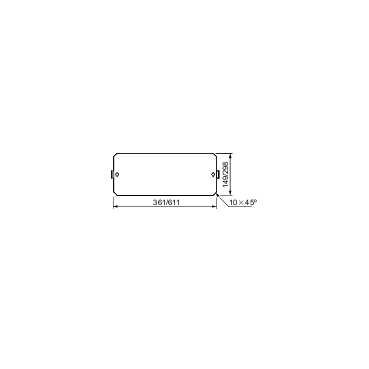 Schneider elec PUE - pam 12 81 Mounting Plate for mounting 500