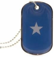 Somalia Country Flag Dog Tag Metal Necklace with 14 Inch Chain ... New