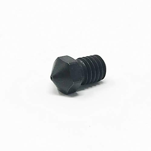 GO-3D 0.4mm Hardened Steel RepRap Nozzle for E3D V5 V6 / Prusa i3 MK2 M6 3D Printer