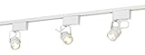 Pro Track White Finish 150 Watt Low Voltage Track Kit