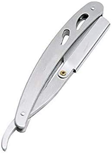 LA PERLA TECH Stainless Steel Straight Edge Barber Razor Manual Folding Shaving Shaver