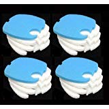 16PCS Aquarium Replacement Filter Pads Pet Supplies for SUNSUN/ GRECH/ SUPER/ HW-303B CF400 7.5 