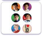 One Direction Edible Cupcake Toppers-12 Count