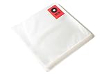 Big Fudge 100x Vinyl Record Outer Sleeves 12" LP | Durable & Wrinkle-Free | Crystal Clear & Made from High-Density Polypropylene | 3 mil Thick, 12.75" x 12.75" | Fits Most Gatefolds and Double LPs
