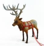 Melody Jane Dollhouse Santa's Reindeer Rudolph Miniature Christmas Stable Animal 1:12