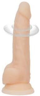 BMS Rotating and Vibrating Dong Flesh 7.5in, Skin-coloured