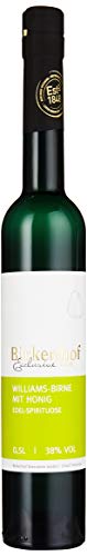 BIRKENHOF Brennerei | Williamsbirnenbrand mit Honig | (1 x 0,5l ) - 38 % vol.