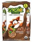Sneakz Organic Yummy Veggie Nutrition Chocolate Milkshake 8 oz 4 ct