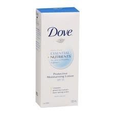dove lotion with spf