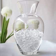 Tytroy 1 Lbs Clear Acrylic Ice Rocks Vase Filler Translucent Crystal Table Scatter Treasure Gems