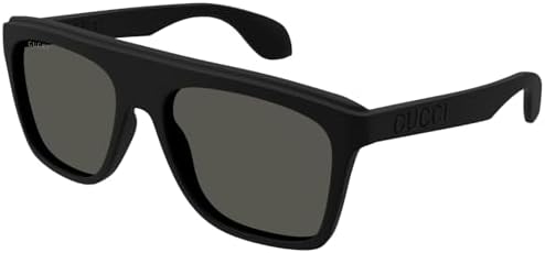 Amazon.com: Gucci GG1426S Black/Grey 54/19/145 men Sunglasses