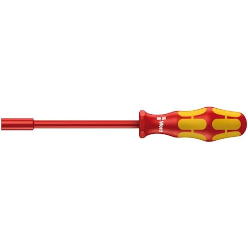 Wera 05005325001 10 x 125 mm 190 i VDE Insulated Nut Driver - Red