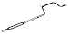 Walker 48325 Direct Fit Exhaust Resonator and Pipe Assembly 2.25
